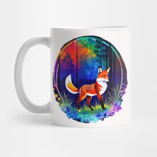 Neon Forest Fox 2 Mug